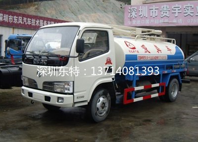 <b>东风福瑞卡吸粪车（3-4T)</b>