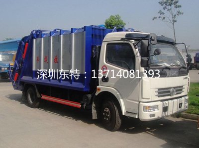深圳多利卡压缩垃圾车（6-7方）